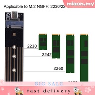 [miaon.my] M.2 To USB 3.1 Type C Converter Adapter 10Gbps 6Gbps SSD Adapter SATA/NVME M.2 Adapter Ca