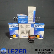 HALOGEN LAMP BULB H11 12V55W WHITE LEZEN