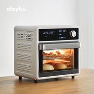 Olayks 15L 25L Air Fryer Oven with LED Display Fry/Toast/Bake/Broil/Roast/Dehydrate Electric Kitchen