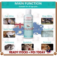 cat shampoo Dermcare Malaseb medicated pet shampoo dog shampoo cat shampoo 250 ml/bottle
