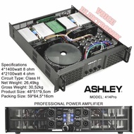 Code Power Ashley 414 Pro Original Power Amplifier 4 Channel Class H