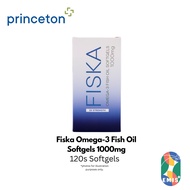 [120s] Fiska Omega 3 Double Strength Fish Oil 1000mg High Purity EPA & DHA EMIS+