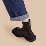British Short Boots Women Korean Martin Boots Women Boots Flat Chelsea Boots Women