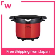 Thermos Thermal Cooker Red 3.0L Vacuum Thermal Cooker Shuttle Chef KBH-3001 R