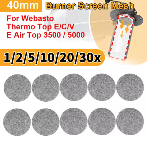 1/2/5/10/20/30x 40mm Heater Burner Mesh 67955A Parking Heater Replacement Parts For Webasto Thermo T