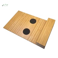 Couch Cup Holder Wood Multifunction TV Remote Holder Furniture Storage Bag Multi Foldable Couch Tray
