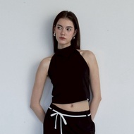 Jardin Top - เสื้อกล้ามคล้องคอเปิดหลัง