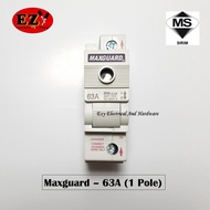 MAXGUARD MAIN SWITCH 32A 1P+N / 63A 1P / 63A 1P+N / 63A 2P+N (SWITCH FUSE)