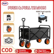 Wagon Trolley Heavy Duty Foldable Camping Wagon Trolley Cart Shopping Troli Pasar Boleh Lipat