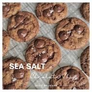 PREMIUM Sea Salt Chocolate Chip Cookies Finest Belgian Chocolate Callebaut 811 115G