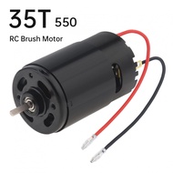 550 Brushed Motor 6 - 8.4V 12T 21T 29T 35T Output Shaft DC Motor for 1/10 RC Trail Crawler Car / RC 