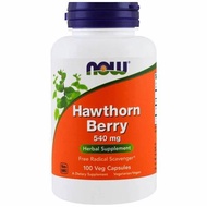 Now Foods, Hawthorn Berry, 540 mg 100 Veg Capsules