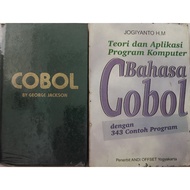 USED ENGLISH-INDONESIAN COBOL BOOK Original
