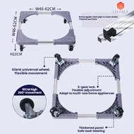 LIVERIA Alas Mesin Cuci dan Kulkas Dudukan Kaki Roda Mesin Cuci Kulkas