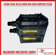 WAKE B258 Pedal Sepeda Loncer 3 Sealed Bearing Bike Pedals Aluminum Alloy Anti Slip MTB.perdal as