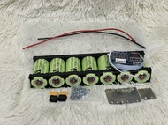 ชุดพร้อมประกอบแบต lifepo4 7S 24V 7ก้อนVictory(32700) คัดค่าIR 5.0-6.8