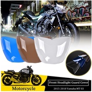 Motorcycle Front Headlight Lens Protector Screen Cover Guard for Yamaha MT03 FZ03 2015-2018 2017 2016 Accessories