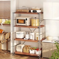Kitchen Storage Rack Multi-layer Household Appliances Microwave Oven Storage Cabinet Multifunctional