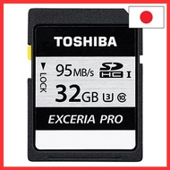 TOSHIBA SDHC Card 32GB Class10 UHS-I U3 Compatible (Max Read Speed ​​95MBs Max Write Speed ​​75MBs) 