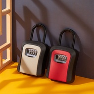 Wall Mounted Key Storage Box Anti-theft Mini Key Box Home Security Key Storage Box Lock With Key