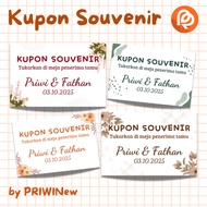 SOUVENIR COUPON CUSTOM SOUVENIR COUPON