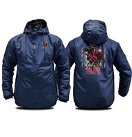 JAKET PARASUT OUTDOOR TEBAL LAPIS BUSA DACTRON