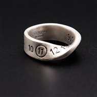 แหวนทรงแหวน Mobius M6 แหวนทรงเรซินสำหรับผู้ชาย เครื่องประดับแฟชั่นสไตล์ MCM ที่เป็นมิตรกับผู้ที่มีอั