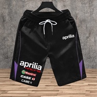Kinck Store Summer New 3D Printed Aprilia Racing Fast Drying Breathable Fast Drying Loose Oversized 