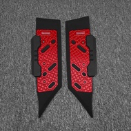 แผ่นรองที่วางเท้าสำหรับรถจักรยานยนต์ SEMSPEED CNC ที่วางเท้าที่รองเท้าสำหรับ Yamaha Aerox NVX 155 15