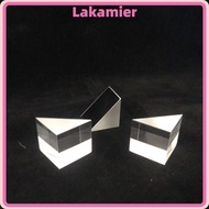 LAKA Rainbow Prism, 20mm Optical Glass Triangular Prism,  Optical Components Reflecting Miniature Ri