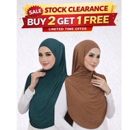 Bawal Lazy Selapis Curve Material Cotton Jersey Soft Dan Flowy Ironless Lazy Lepat Intant PinLess Hi