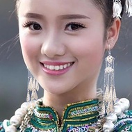 Earrings Minority Ethnic Features Ethnic Style Earrings Miao Ethnic Liangshan Ethnic Earrings Female