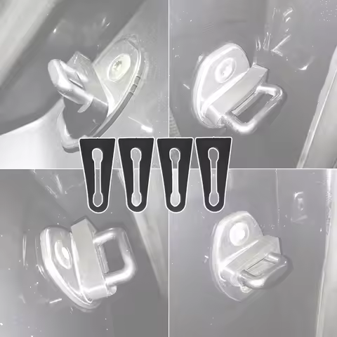 Car Door Lock Buffer Damping Shock Absorber Sound Deadener For Audi A4 B9 VW Passat b7 Polo Jetta 5 