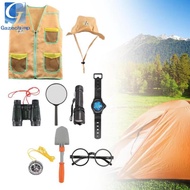 [Gazechimp] Kids Explorer , Pretend Play Costume, Nature Exploration Toys, Kids Explorer for 3-7 Yea