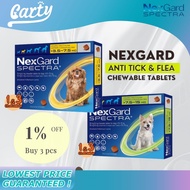 Nexgard Spectra Anti Tick & Flea with for DOGS by BI Meds / Sticker Nexgard Spectra for Dog