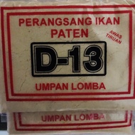 HITAM D-13 D13 Black Fishing Bait Mix