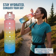 2000ml Large Capacity Men Sports Water Bottle Fitness Cup Outdoor Portable A7