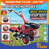 Mytools OGAWA OCX-700 9HP Heavy Duty Engine Power Mini Tilling Machine / Power Tiller Cultivator 180