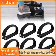 【eshai】6pcs Adjustable Pedal Straps for Ellipse Leg Exerciser Machine, Feet Pedal Strap Under the De