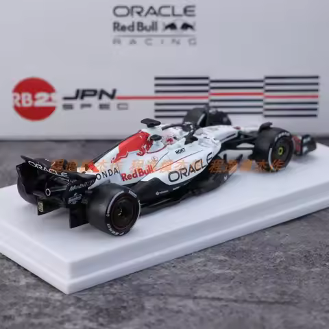 MINICHAMPS 1:64 F1 RB21 2025 Japan Grand Prix winner alloy car model, a gift for children and a coll