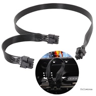 fol PCIE 6 Pin to 2 Ports 8Pin 6+2Pin Power Supply Cable 6Pin to 8Pin for V700 V100