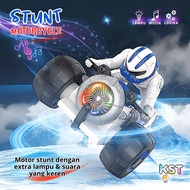 [KST] Motorcycle Light 360° | Mainan Motor Berputar Musik | Hadiah Ulang Tahun Anak Laki Laki Usia 2