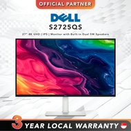 Dell Plus S2725QS | 27" 4K UHD | IPS | Monitor with Built-in Dual 5W Speakers