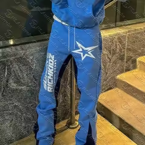 2025 Autumn/Winter New Y2K Clothes Men's clothing and Women's Pants Fitness Pants Fashion Trend High