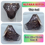 Super alpaca bracelet, burnt alpaca planted.02