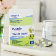 Equate USA Nausea Relief - Relieves Nausea, Dizziness and Vomiting