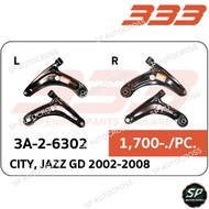 333 Lower Control Arm There Is A Bushing. With Ball Joint CITY JAZZ GD 2002-2007/3A-2-6302