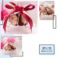 READY STOCK - Gift Box Container  Birthday  Christmas Wedding Doorgift Candy Chocolate Tin Box Conta