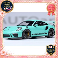 AUTOart 1/18 Porsche 911 (991.2) GT3 RS Mint Green Finished Model 78181
