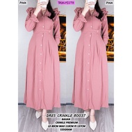 CRINKLE DRESS 80037 (ALWAYS STOCK READY)